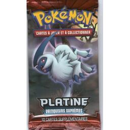 Pokémon: Platine - Vainqueurs Suprêmes - Booster Cover
