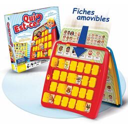 Qui Est-Ce ? - Avec 2 Fiches de Personnages Mystère a Découvrir ! Eclate