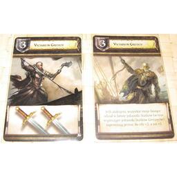 Le Trône de Fer: Le Jeu de Plateau - Une Danse avec les Dragons Cartes