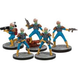 Mars Attacks: Le Jeu - Marines Martiens Figurines