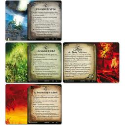 Horreur à Arkham: Le Jeu de Cartes - La Guerre des Dieux Extérieurs Cartes