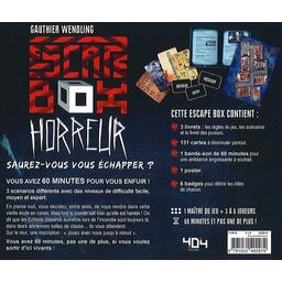 Escape Box: Horreur Back