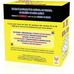 Family Quizz: Musique 80's/90's Back 3d