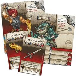 Zombicide: Black Plague - Thundercats Pack 1 Eclate
