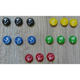 Kingsburg: Deuxième Édition Materiels