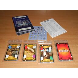 Cluedo: Édition de Luxe - Passeport Pour Meurtre Materiels