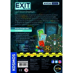 EXIT: Le Jeu - Le Trésor Englouti Back
