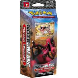 Pokémon: Noir & Blanc - Pouvoirs Émergents - Crocorible Cover Transparent