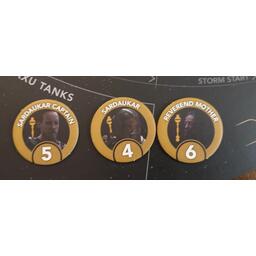 Dune: Un Jeu de Conquête et de Diplomatie Tuiles