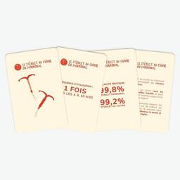 Sexploration: Nuancier Contraceptif Cartes