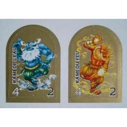 Dungeon Twister: L'eau & Le Feu Tuiles