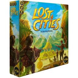 Lost Cities: Le Jeu de Plateau Cover 3d