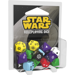 Star Wars: Aux Confins de l'Empire - Le Jeu de Rôle - Roleplaying Dice Cover Transparent