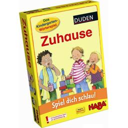 Das Kindergarten-Wörterspiel: Zuhause Cover 3d