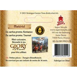 Glory: Un Jeu de Chevaliers - Promo Pack 1 Back