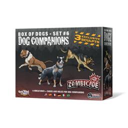 Zombicide: Box of Dogs Set #6 - Dog Companions Cover 3d