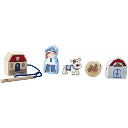 Fädelspiel: Polizei Eclate