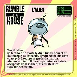 Rumble in the House Carte