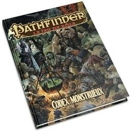 Pathfinder: Le Jeu de Rôle - Codex Monstrueux Cover 3d