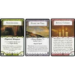 Horreur à Arkham: Le Rôdeur Devant le Seuil Cartes