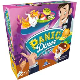 Panic Diner Cover 3d
