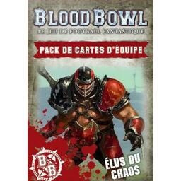 Blood Bowl: Le Jeu de Football Fantastique - Pack de Cartes d'Équipe - Élus du Chaos Cover