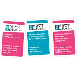 Jokes de Papa: Version Sucrée Cartes