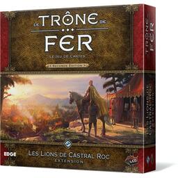 Le Trône de Fer: Le Jeu de Cartes - Les Lions de Castral Roc Cover 3d