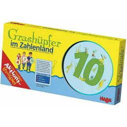 Grashüpfer im Zahlenland Cover 3d