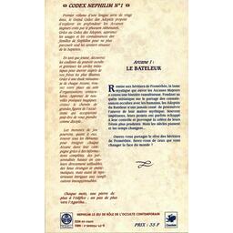 Nephilim: Arcane Majeur 01 - Le Bateleur Back