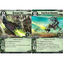 Warhammer 40,000: Conquest - Les Légions de la Mort Cartes