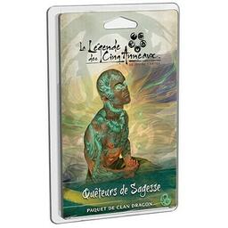 La Légende des Cinq Anneaux: Le Jeu de Cartes - Quêteurs de Sagesse Cover 3d
