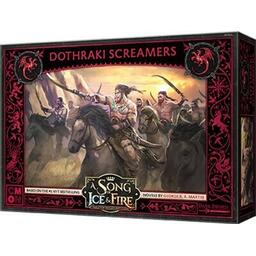Le Trône de Fer: Le Jeu de Figurines - Hurleurs Dothraki Cover 3d