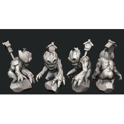 Okko Chronicles: Cycle de l'Eau - Le Monastère du Prunier d'Argent Figurines