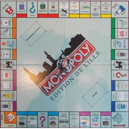 Monopoly: Lille 2002 Plateau