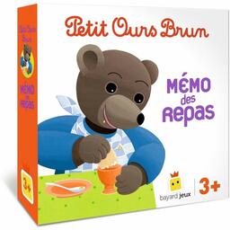 Petit Ours Brun: Mémo des Repas Cover 3d