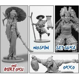 Okko Chronicles: Cycle de l'Eau - Sombres Enquêtes du Pajan Figurines