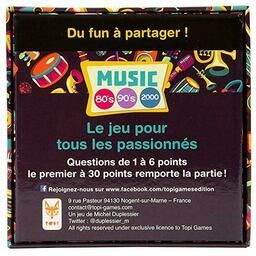 Family Quizz: Music 80's/90's/2000 Back