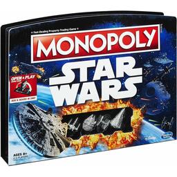 Monopoly: Star Wars - Open & Play Game Case Cover 3d