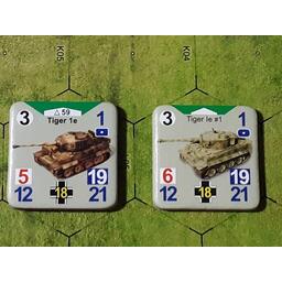 Conflict of Heroes: Orages d'Acier Tuiles