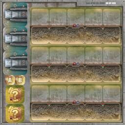 Heroes of Normandie: Big Red One Edition - Bloody Omaha Tuiles