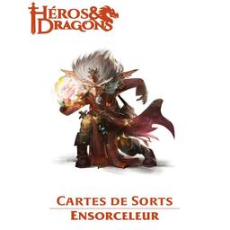 Héros & Dragons: Cartes de Sorts - Ensorceleur Cover