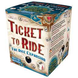 Les Aventuriers du Rail: The Dice Expansion Cover 3d