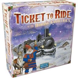 Ticket to Ride: Nordic Countries Cover 3d