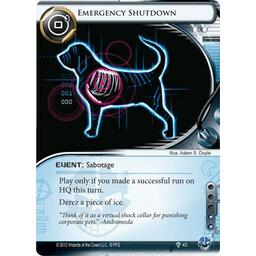 Android: Netrunner - Exode Cybernétique Carte