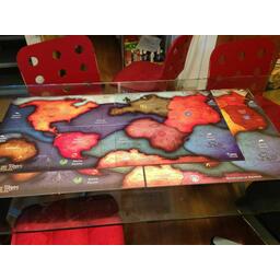 Cthulhu Wars: La Carte de la Terre Pour Six à Huit Joueurs Eclate