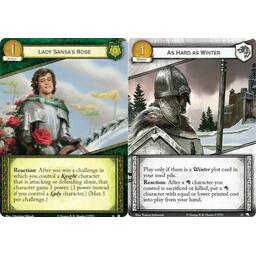 Le Trône de Fer: Le Jeu de Cartes - Les Loups du Nord Cartes