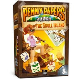 Penny Papers Adventures: The Skull Island Cover 3d