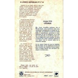 Nephilim: Arcane Majeur 17 - L'Etoile Back