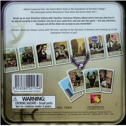 Timeline: American History Back